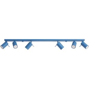 Ring 6-Light Ceiling Bar - Azure