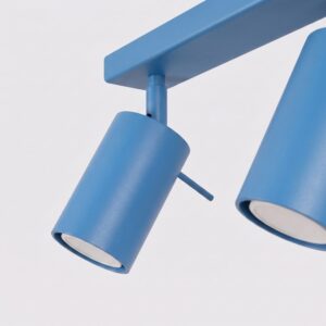 Ring 6-Light Ceiling Bar - Azure