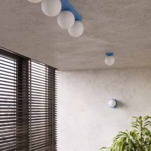 Wall Lamp Yoli 1 Azure With Switch