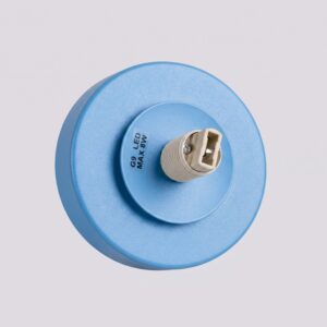 Wall Lamp Yoli 1 Azure With Switch