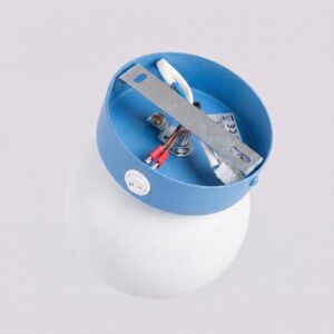Wall Lamp Yoli 1 Azure With Switch