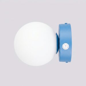 Wall Lamp Yoli 1 Azure With Switch