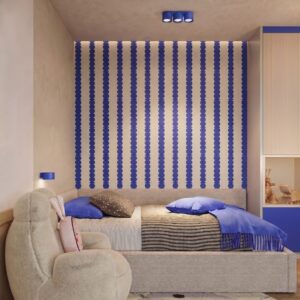 Modo 3 Ultramarine Ceiling Light