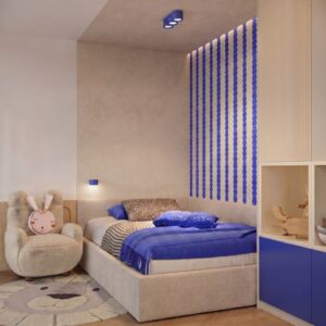 Modo 3 Ultramarine Ceiling Light