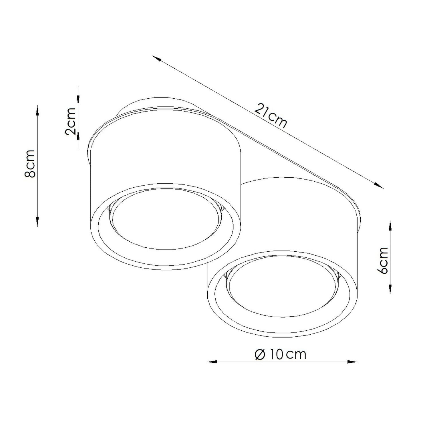 MODO 2 Azure Ceiling Light Modo 2 Azure Ceiling Light