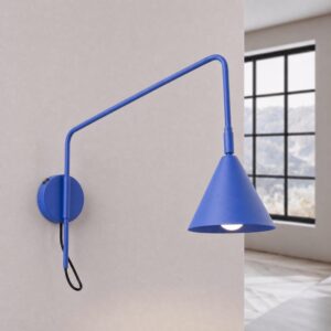 Wall Lamp Nox 1 Ultramarine With Switch