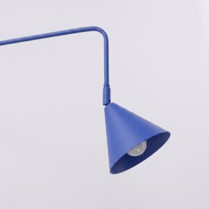 Wall Lamp Nox 1 Ultramarine With Switch