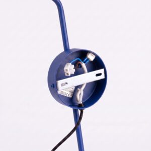 Wall Lamp Nox 1 Ultramarine With Switch