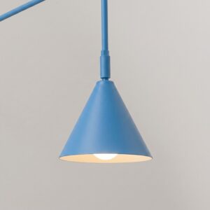 Wall Lamp Nox 1 Azure With Switch
