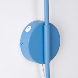 Wall Lamp Nox 1 Azure With Switch