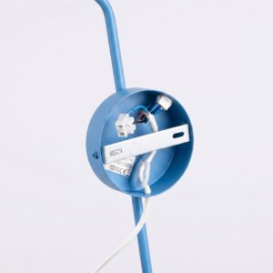 Wall Lamp Nox 1 Azure With Switch