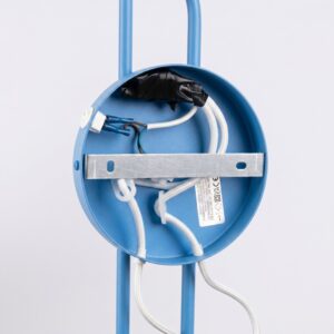 Wall Lamp Nox 2 Azure With Switch