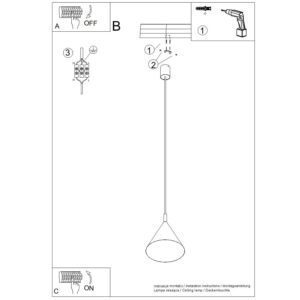 Pendant Lamp Nox 25 Azure