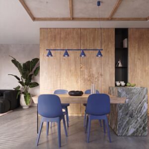 Chandelier Nox 4l Ultramarine