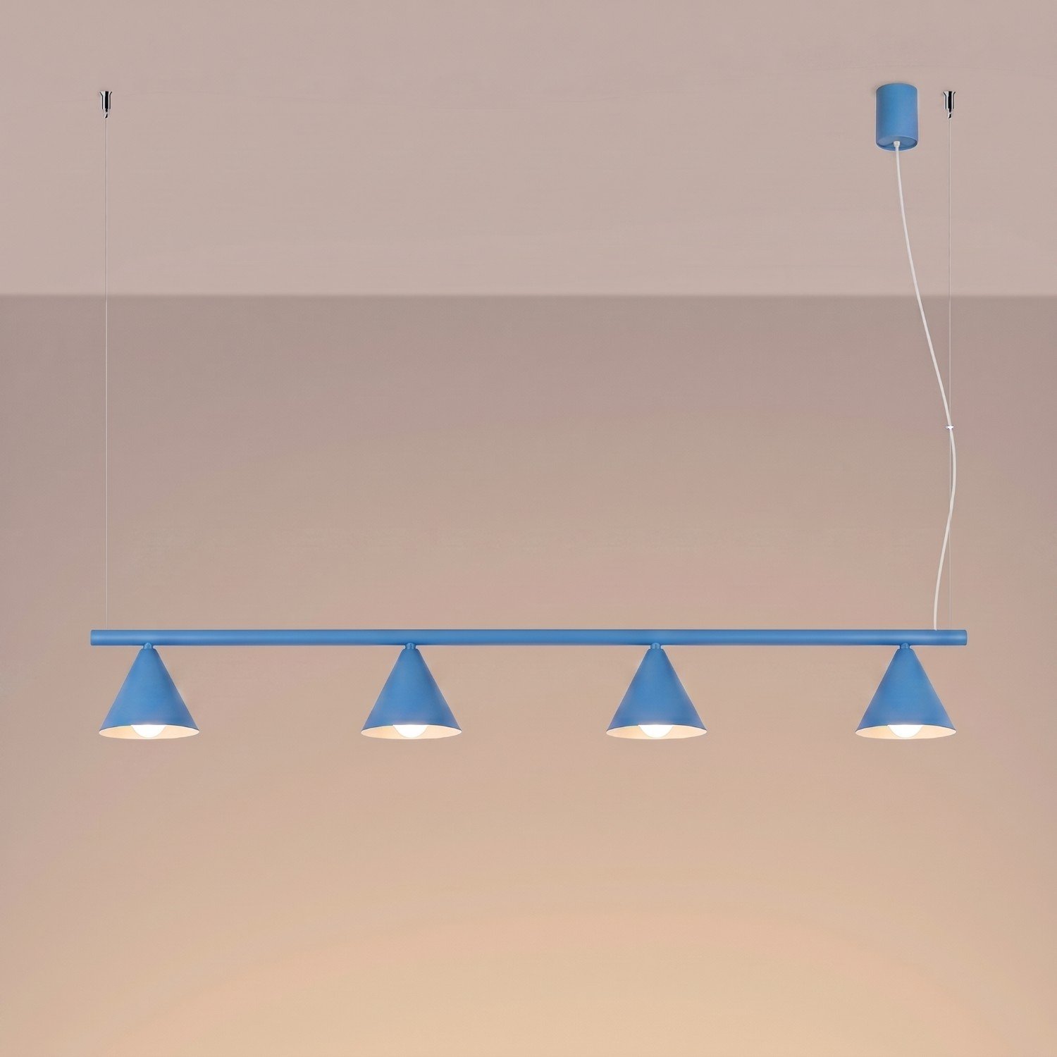 Chandelier Nox 4L Azure Chandelier Nox 4l Azure
