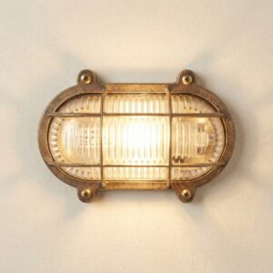 Merchant Flush Bulkhead - Raw Brass